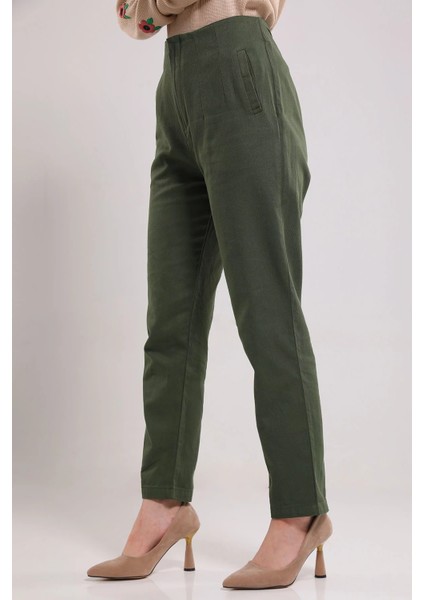 Kadın Boru Paça Pantolon P-00001659