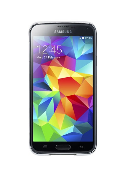 Samsung G900 Samsung Galaxy S5 Anymode Hard Case Kılıf - Beyaz