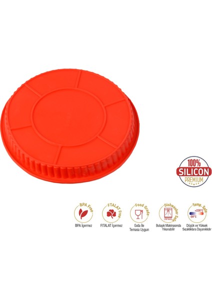 Büyük Tart & Turta Kalıbı-28 Cm- Silikon fırsatları