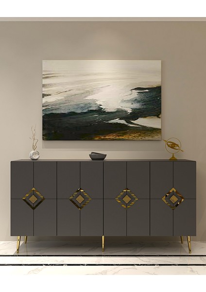 Robber (KB150 ) Konsol Antrasit-Altın