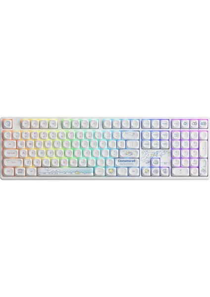 Cinnamoroll Star 5108B Plus Rgb Kablosuz Hotswap Mekanik Gaming Klavye