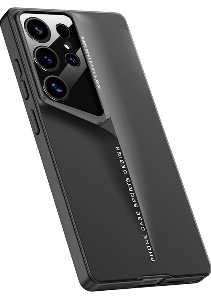 Galaxy S25 Ultra Uyumlu Kılıf Ultra Ince Kamera Korumalı Sert Rubber Zore Procase Kapak-Gold