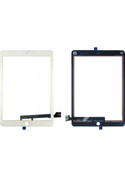 Apple iPad Pro 9.7 Inç Uyumlu Dokunmatik Lens + Filmli