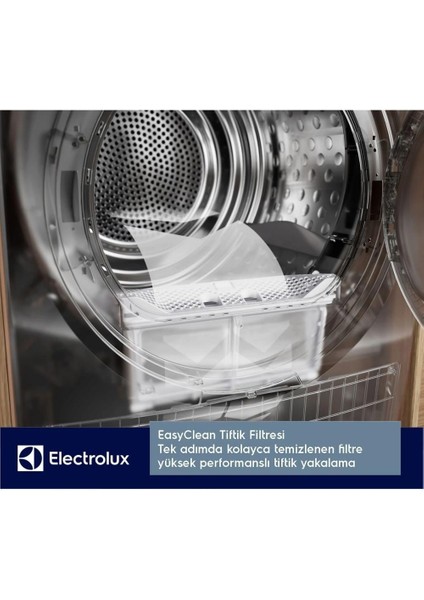 EW7D285UT 700 Serisi Delicatecare A+++ Enerji Sınıfı 8 kg Inverter Isı Pompalı Kurutma Makinesi