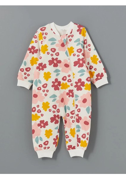Baby Bej 1 Tog Kız Bebek Tulum(0-12 Ay Patiwkli, 12 Ay+ Patiksiz)