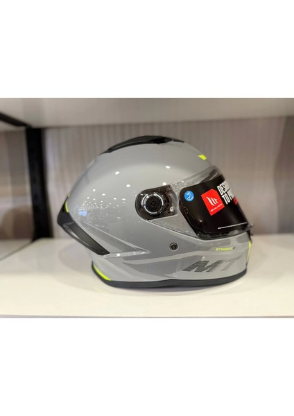 Kask mt Stınger A12 Parlak Nardo Gri