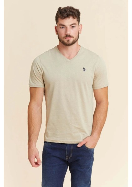 Erkek V Yaka T-Shirt