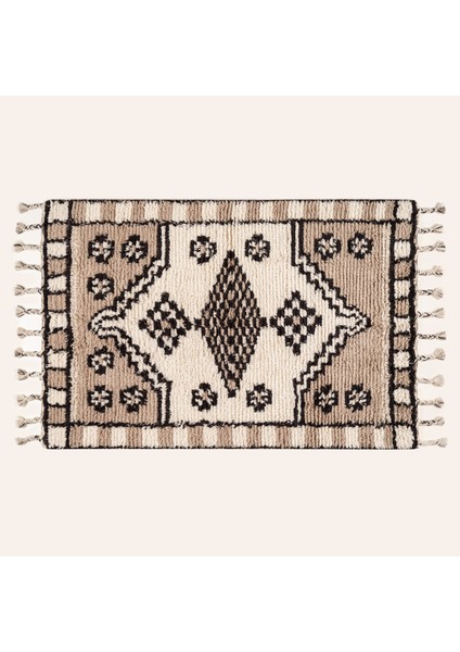 Jaıpur Yün Halı 120X180 cm Bej