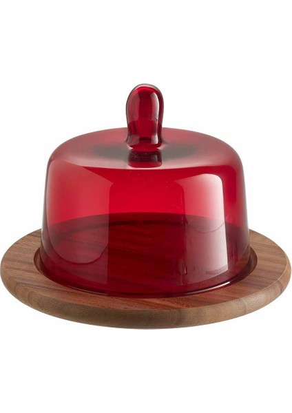Cheese Dome 22 cm Kırmızı