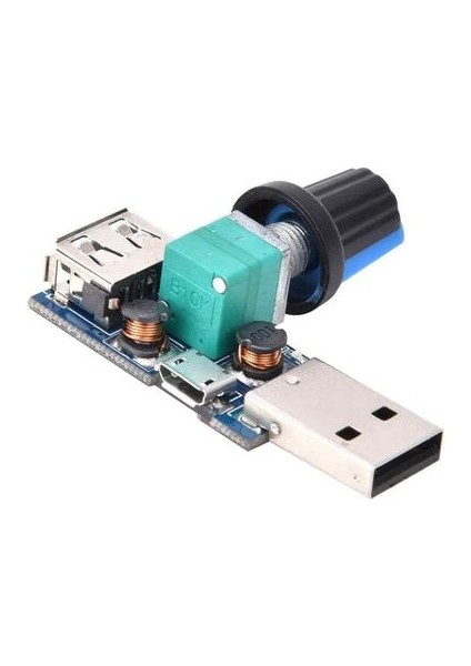 4-12V'DAN 2.5-8V'E Dc 5W USB Fan Hız Kontrol Sürücü Modülü