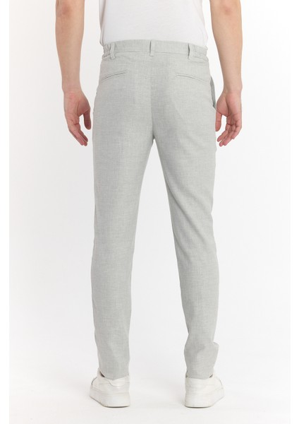 Erkek Jogger Keten Pantolon