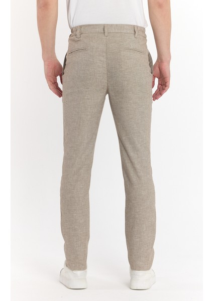 Erkek Jogger Keten Pantolon