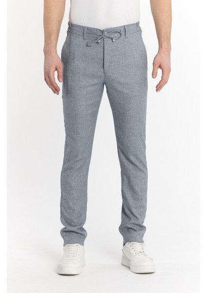 Erkek Jogger Keten Pantolon