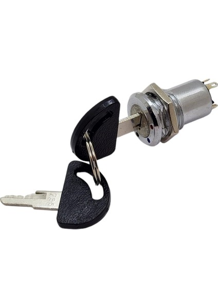 16MM Anahtarlı Buton 0-1-2