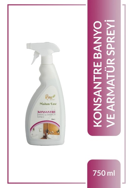 Konsantre Banyo Ve Armatür Spreyi 750ml