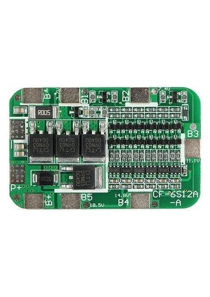 Bms Pcm 6s 15A 24V Li-Lon 18650 Pil Koruma