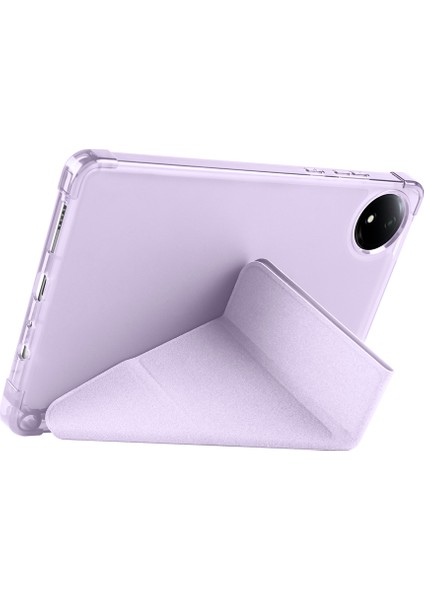 Xiaomi Redmi Pad Se 8.7 Inç Kılıf Yatay ve Dikey Standlı Uyku Modlu Kalemlikli Trifold Arkası Soft Silikon Smart Kılıf indirimleri