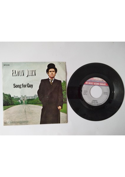 Elton John – Song For Guy - Lovesick -1978 Hollanda Basım 45 Lik Plak