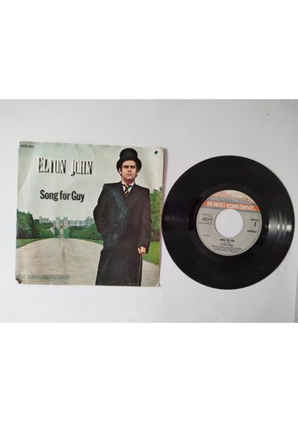 Elton John – Song For Guy - Lovesick -1978 Hollanda Basım 45 Lik Plak