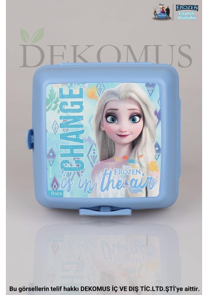 Yeni Sezon Cool Gırl Lisanslı Frozen Elsa 2 Katlı Beslenme Kutusu / Lunch Box fiyatları