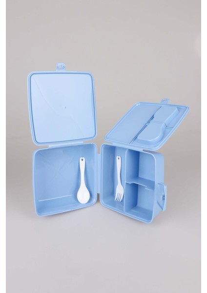 Yeni Sezon Cool Gırl Lisanslı Frozen Elsa 2 Katlı Beslenme Kutusu / Lunch Box