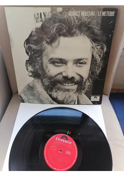 Georges Moustaki - Le Meteque - 1969 Kanada Basım 33 Lük Lp Albüm - Plak
