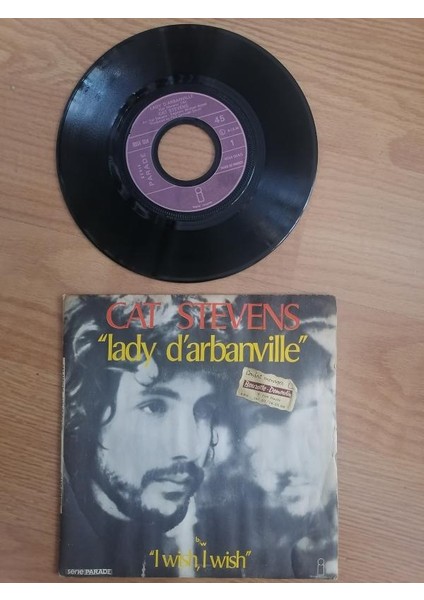 Cat Stevens - Lady D’arbanvılle - 1970 Fransa Basım 45 Lik Plak