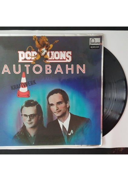 Kraftwerk – Autobahn - 1980 Almanya Basım Albüm - 33 Lük Lp Plak 2. El