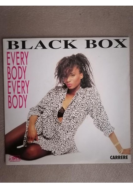 Black Box - Everybody Everybody - 1990 Fransa Basım 45 Lik Plak 2.el