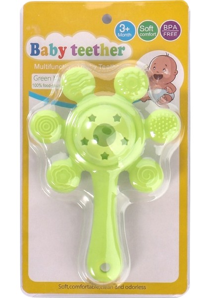 Gıda Sınıfı Silikon Bebek Diş Kaşıyıcı Kaynatılabilir Bebek Emziği (Yurt Dışından)