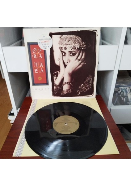 Ofra Haza ‎– Shaday - 1988 Almanya Dönem Basım Albüm - 33 Lük Lp Plak