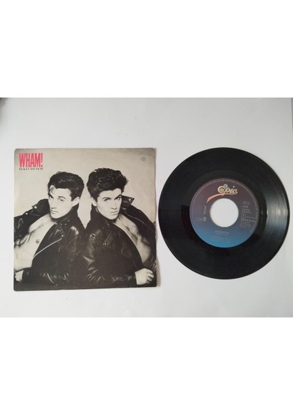 Wham! – Bad Boys -1983 Avrupa Basım 45 Lik Plak
