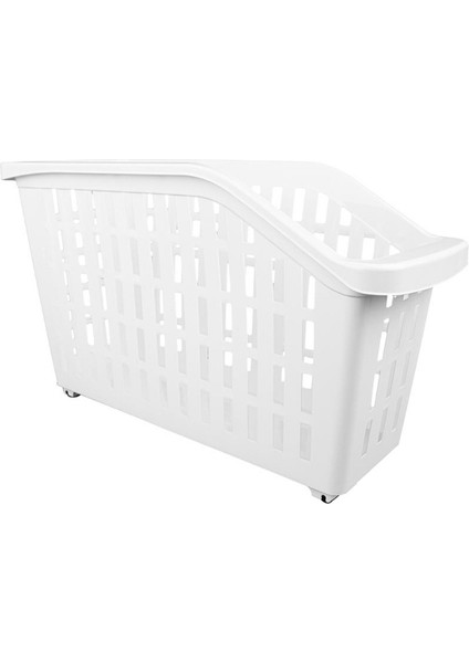 | Tekerlekli Düzenleyici Sepet, 13 L, Pratik ve Taşınabilir Tasarım