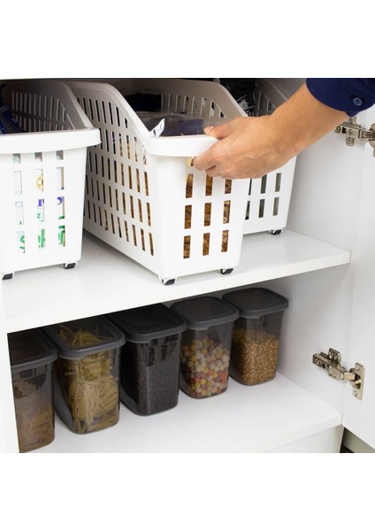 | Tekerlekli Düzenleyici Sepet, 13 L, Pratik ve Taşınabilir Tasarım fırsatları