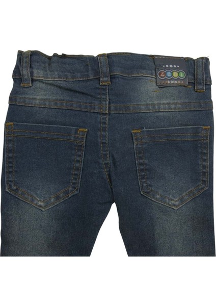 Zeni Kids Triko Kazak Kot Pantolon Ikili Erkek Takım - Bej