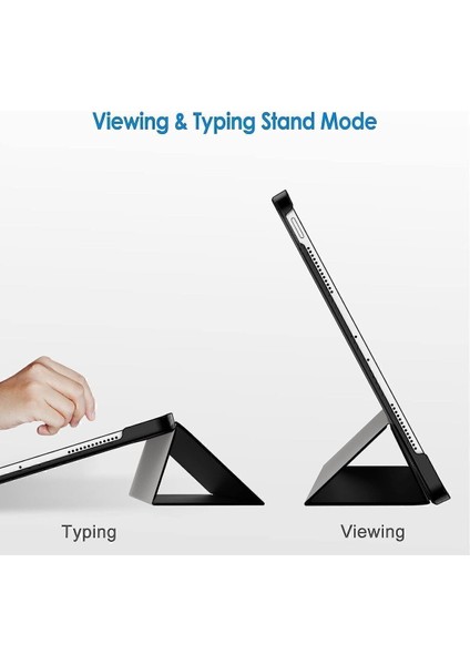 iPad Air 13 İnç 2024 M2 Çip Uyumlu Flip Smart Standlı Akıllı Kılıf