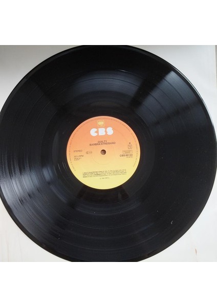 Streisand – Guilty - 1980 Almanya Basım 33 Lük Lp Albüm Plak fiyatları