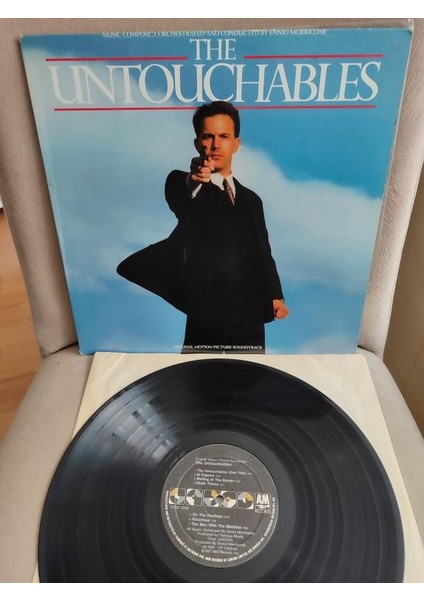 The Untouchables - Ennio Morricone - Soundtrack - 1987 Kanada Basım - Lp Plak Albüm