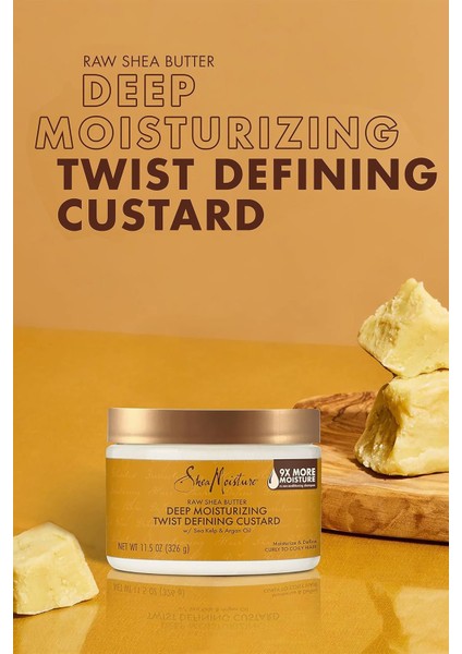 Raw Shea Butter Nemlendirici Bukle Belirginleştirici Durulanmayan Saç Kremi 326 gr modelleri