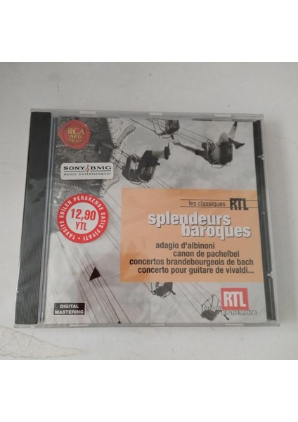Splendeurs Baroques - Les Classiques Rtl - 2003 Avrupa Basım CD