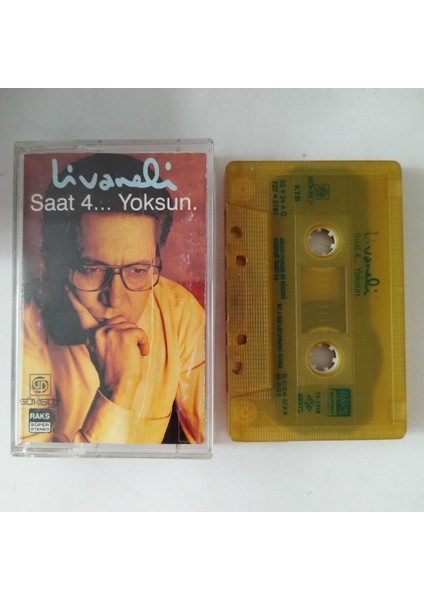 Livaneli ‎– Saat 4... Yoksun - 1992 Türkiye Basım Kaset