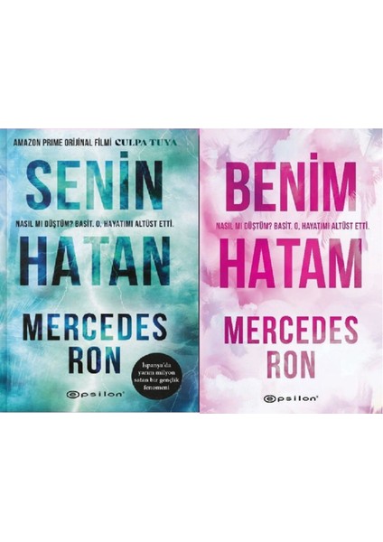 Senin Hatan / Benim Hatam (2 Kitap Set)