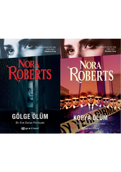 Gölge Ölüm / Bir Eve Dallas Polisiyesi / Kopya Ölüm / Bir Eve Dallas Polisiyesi (2 Kitap Set)