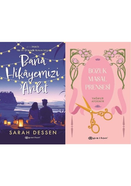 Bana Hikayemizi Anlat / Bozuk Masal Prensesi (2 Kitap Set)