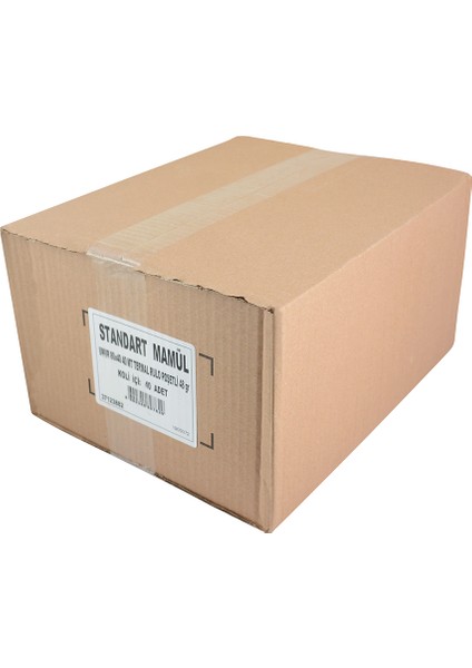 80X40 40 mt Termal Rulo Poşetli 48 gr 40 Rulo