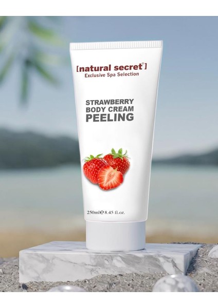 Çilek İçerikli Krem Peeling (Vücut İçin) / STRAWBERRY BODY CREAM PEELING 250ml fiyatları