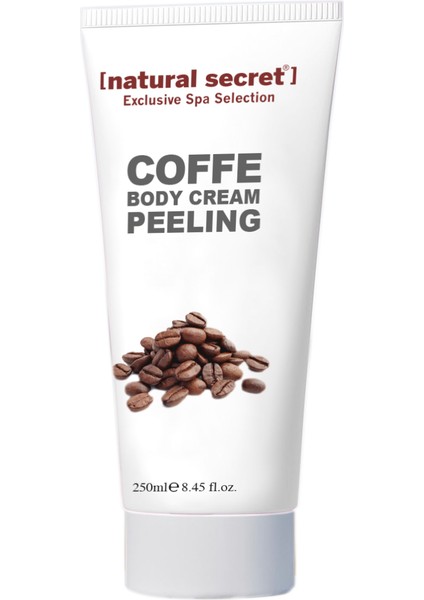 Kahve İçerikli Krem Peeling (Vücut İçin) / COFFEE BODY CREAM PEELING 250ml