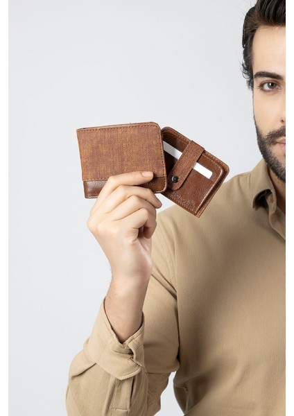Hediyelik Kutusunda Erkek Set Kombin Kemer Cüzdan Kartlık Parfüm Kol Saati Taba Set PL-0971E4