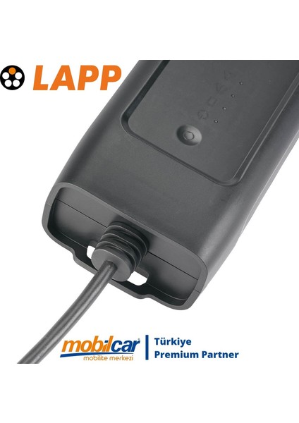Mobilcar Elektrikli Araç Taşınabilir Şarj Cihazı 22KW 32A 6mt IP67 Tip-2