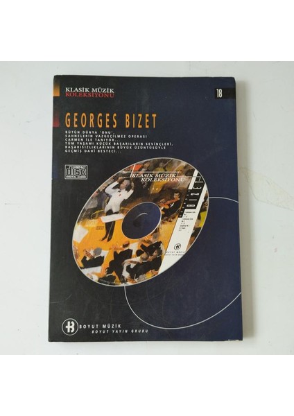 Georges Bizet - Klasik Müzik Koleksiyonu-18 – CD – Kitapcık